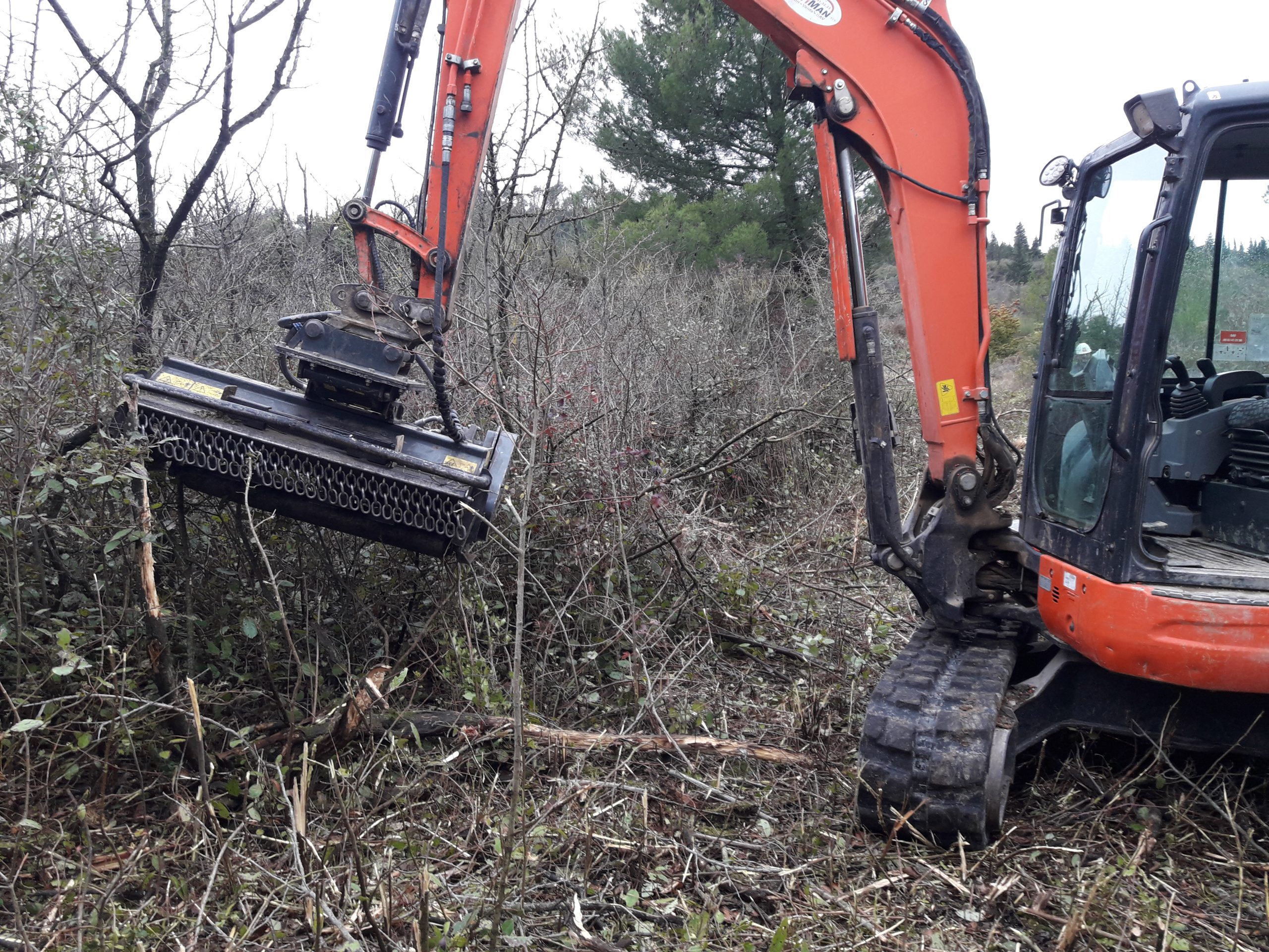 Broyage – broyeur en action